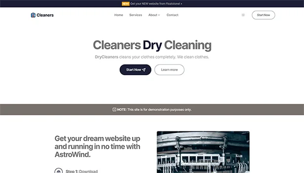 Cleaning Dry Cleaners